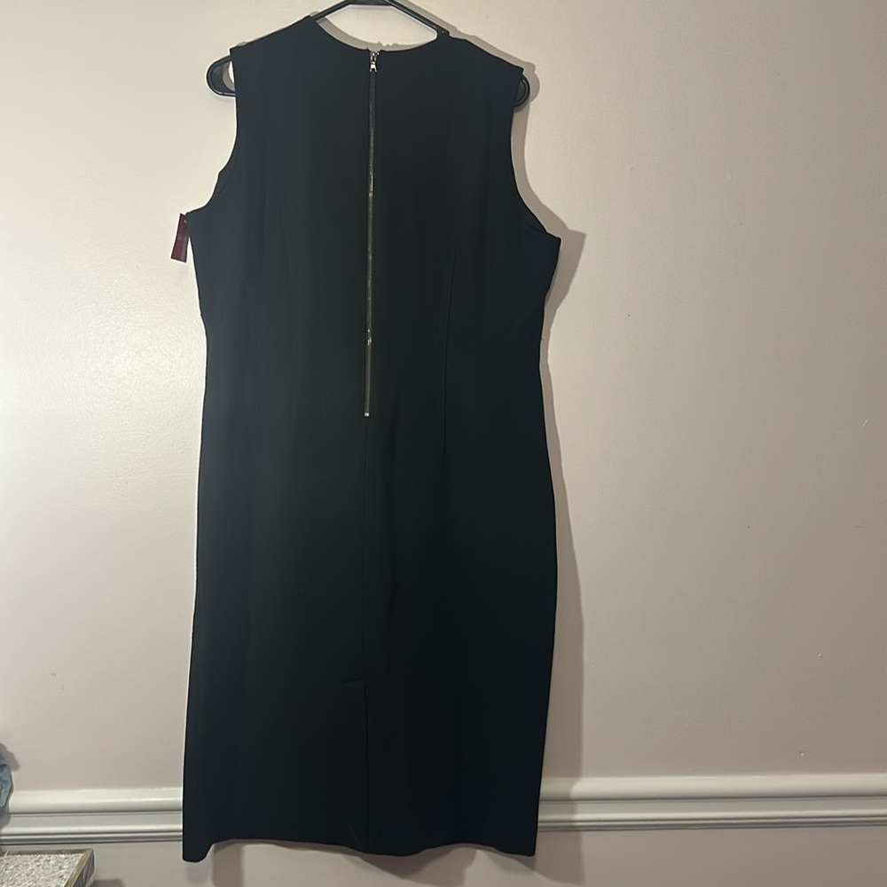 Spanx XL Dress Perfect Fitted Dress in Classic Black Sleeveless Sheath NWT - Picture 7 of 9
